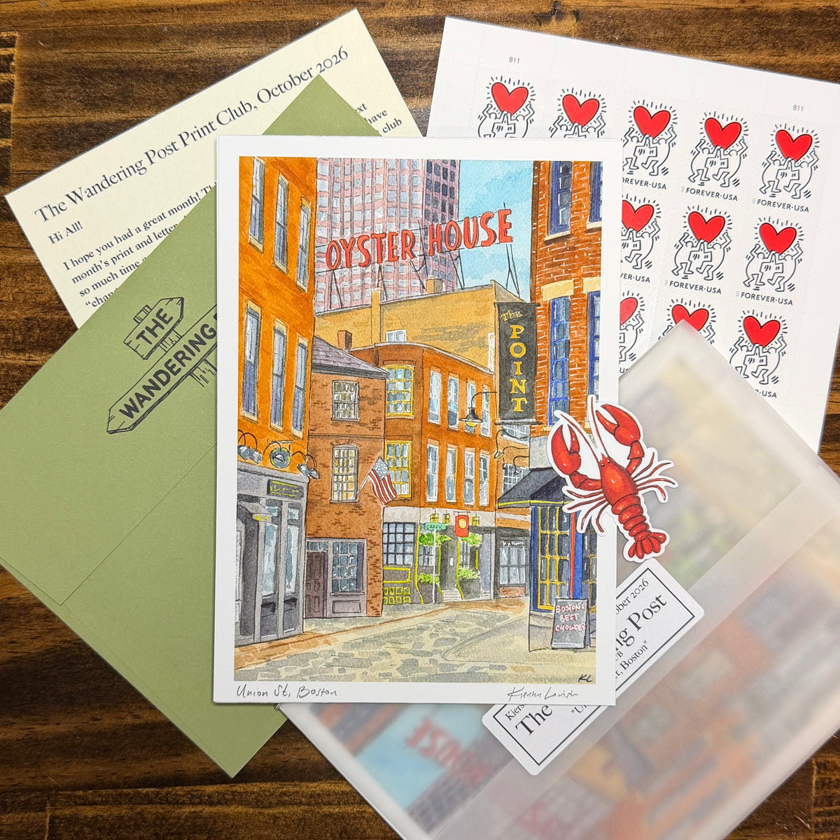 The Wandering Post Print Club