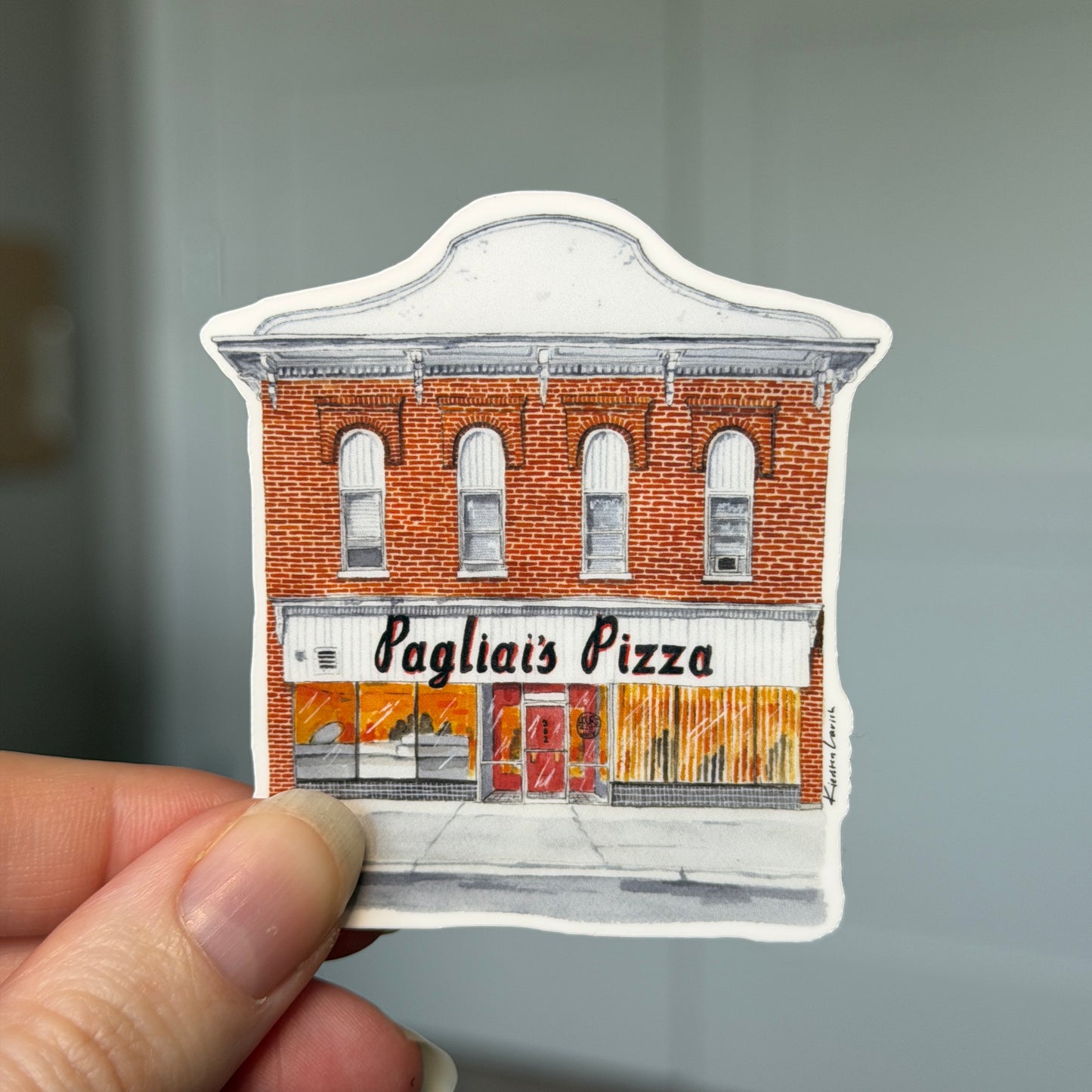 Pagliai’s Pizza Sticker