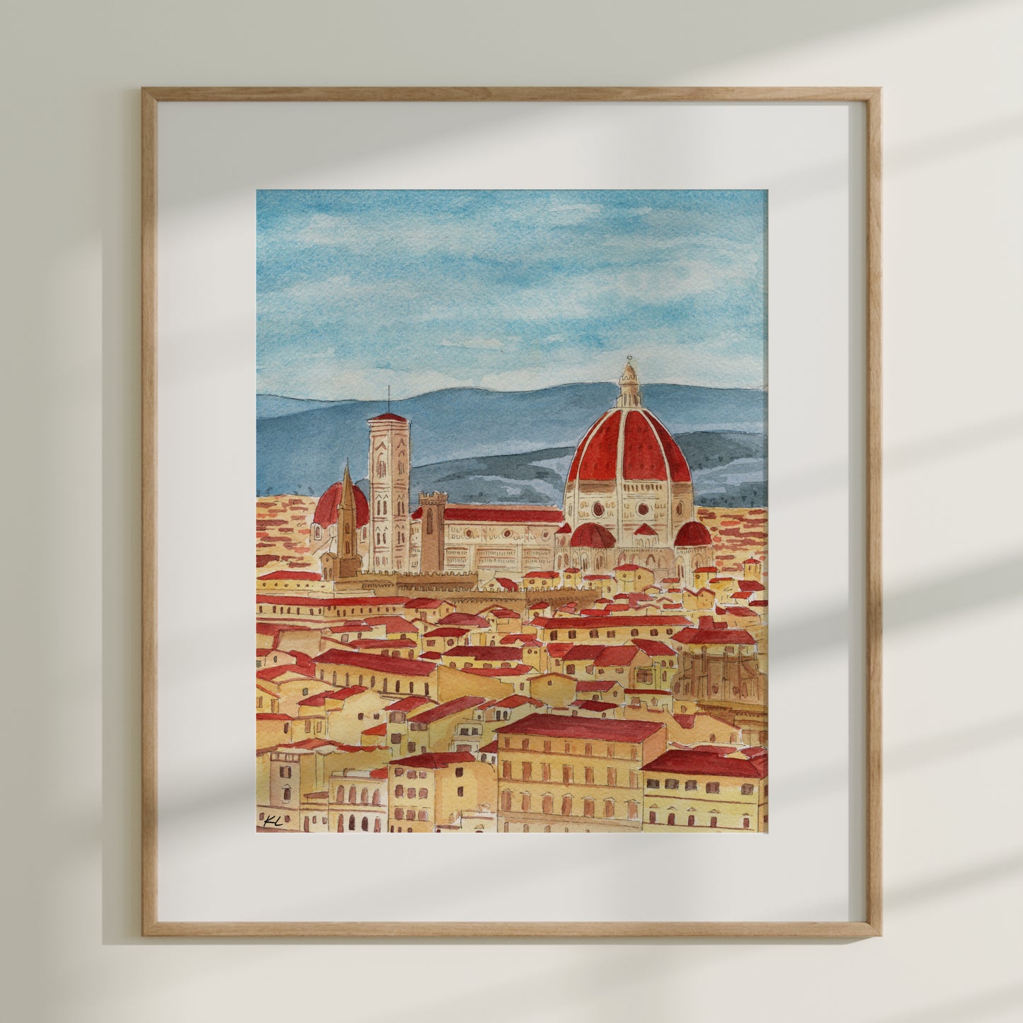 Florence, Italy from Piazzale Michelangelo