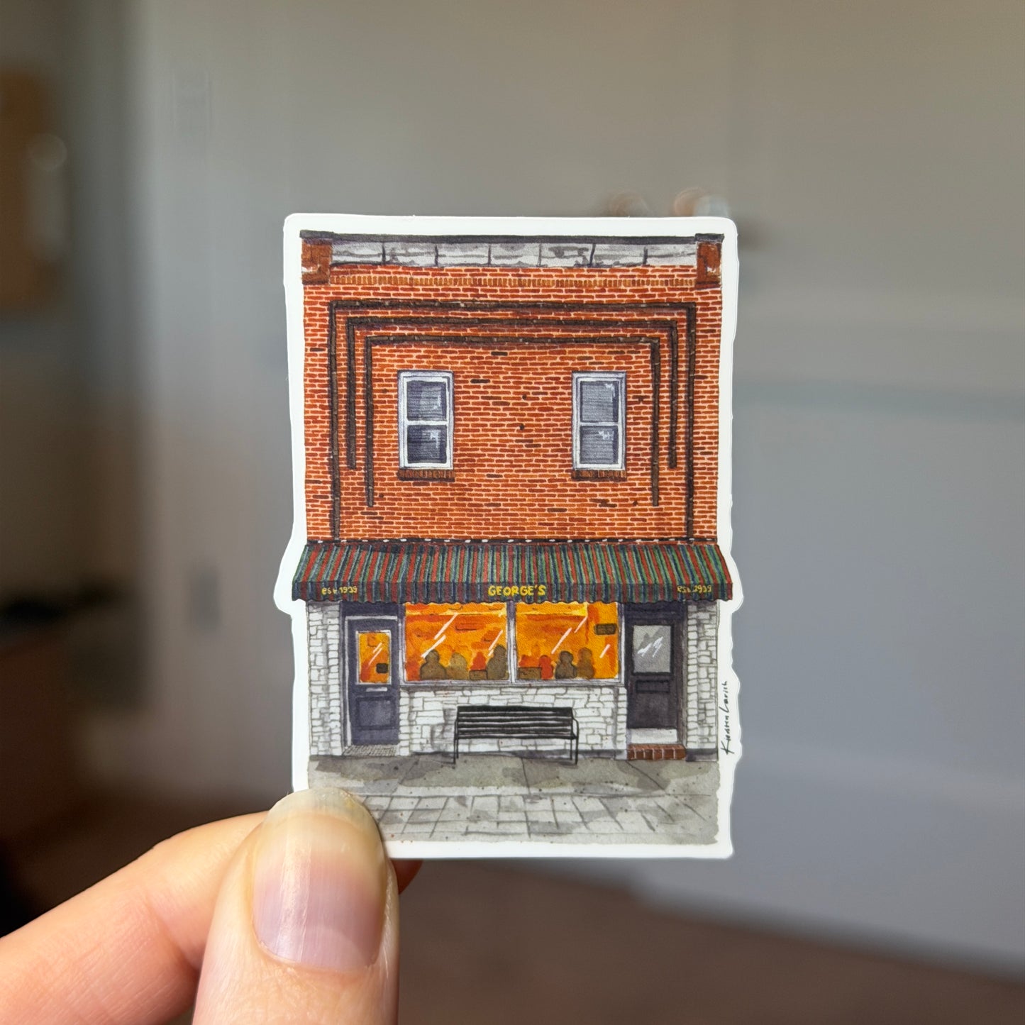 George’s Buffet Sticker