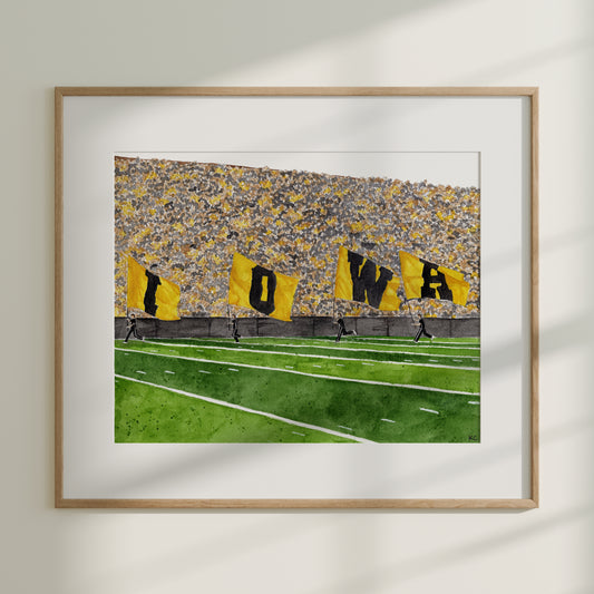 University of Iowa - "I-O-W-A"