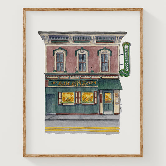 Chicago - The Green Door Tavern