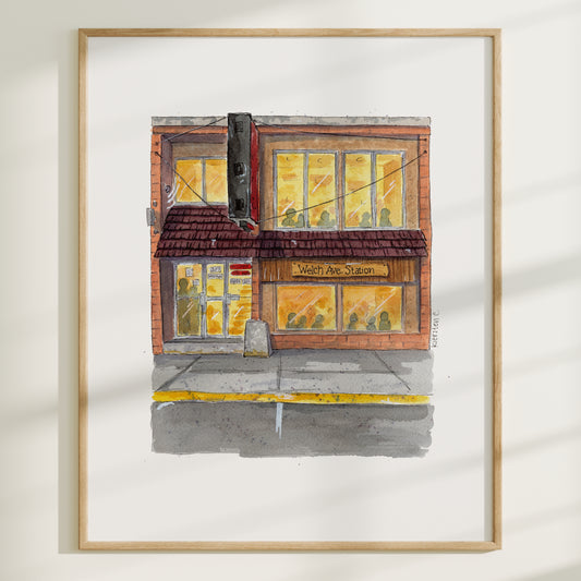 Ames - Welch Ave. Station / Pizza Pit